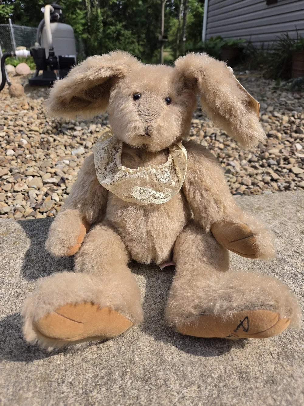 Russ Berrie Bunnies from the Past Limited Edition Plush Bunny Buckingham w/Tag
